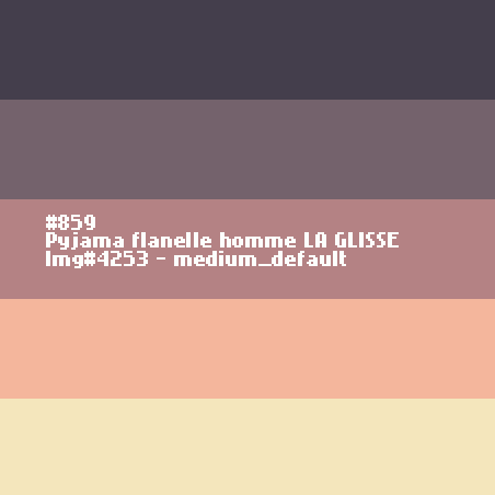 Flanellen herenpyjama LA GLISSE