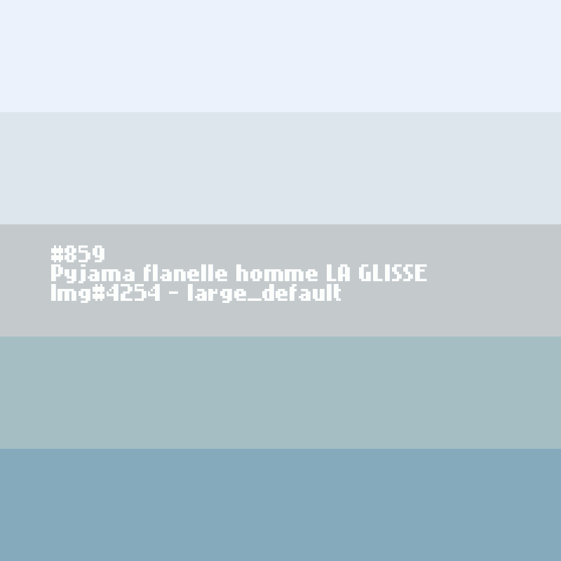 Flanellen herenpyjama LA GLISSE