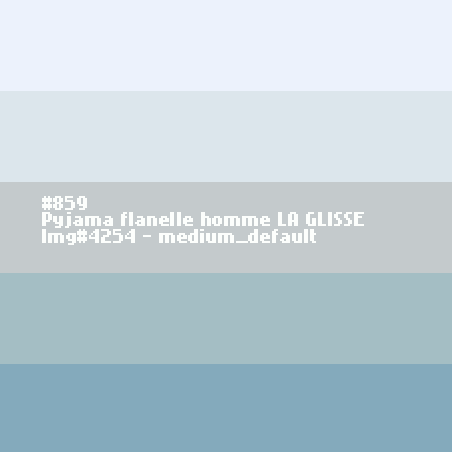 Pyjama flanelle homme LA GLISSE