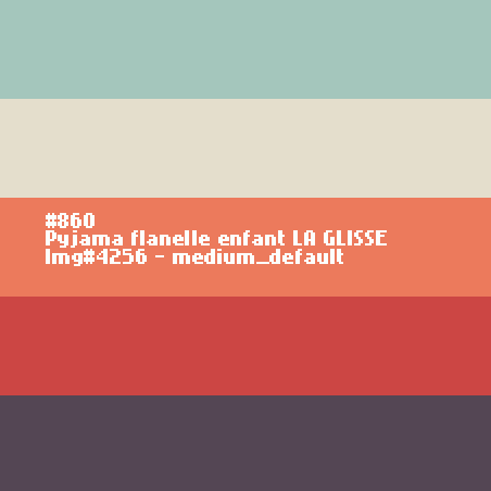 Flanellen kinderpyjama LA GLISSE