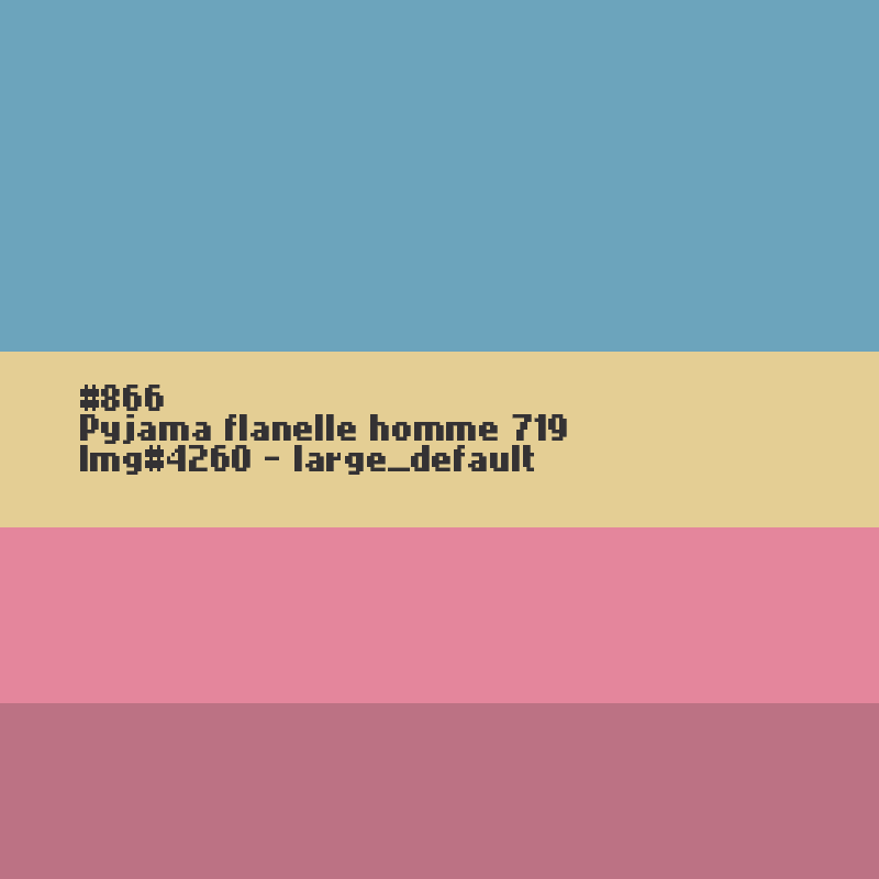 Flanellen herenpyjama 719