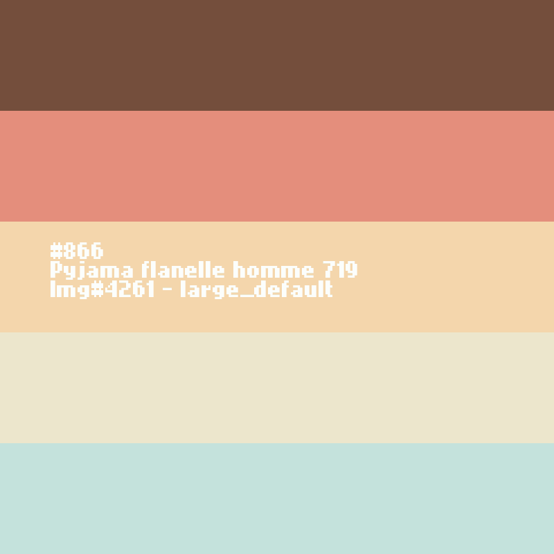 Flanellen herenpyjama 719