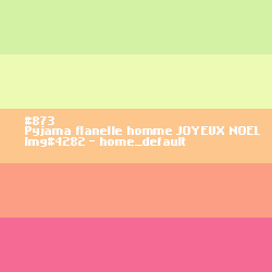 Pyjama flanelle homme Joyeux Noël