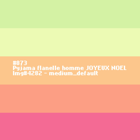 Pyjama flanelle homme Joyeux Noël