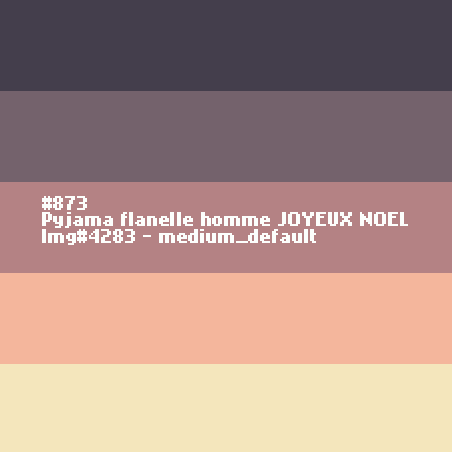 Pyjama flanelle homme Joyeux Noël