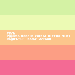 Pyjama flanelle enfant Joyeux Noël