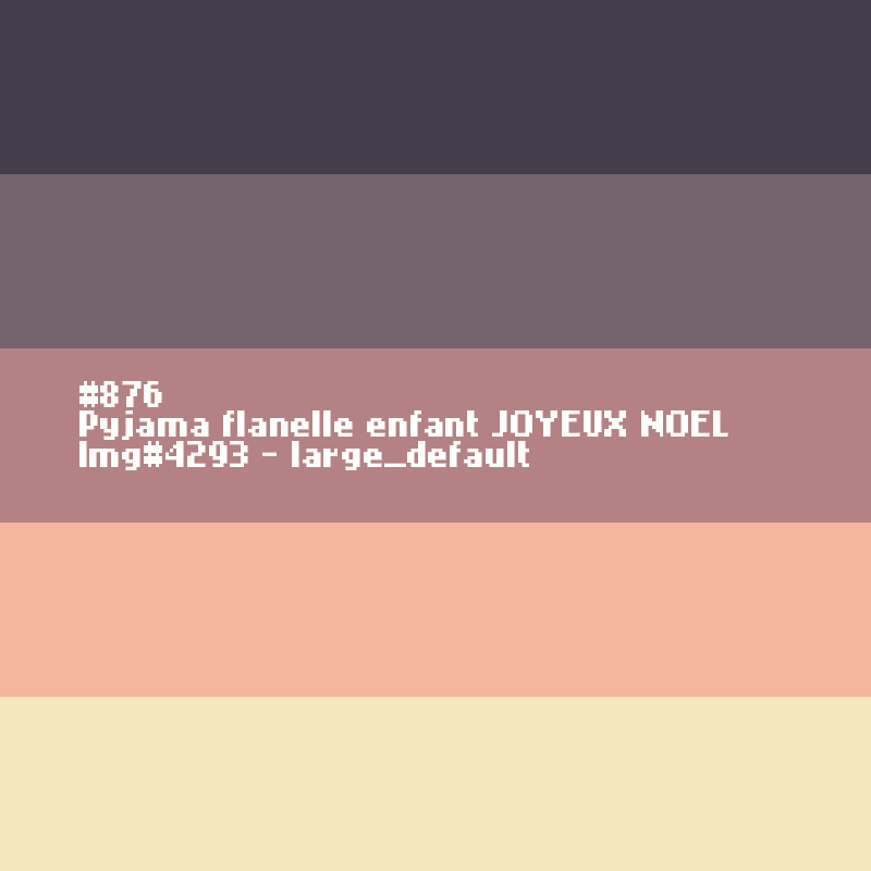 Pyjama flanelle enfant Joyeux Noël