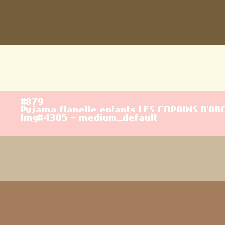 Flanellen kinderpyjama Les Copains d'abord