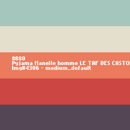 Pyjama flanelle homme Le taf des castors