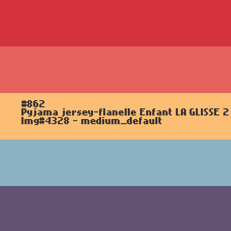 Pyjama jersey-flanelle Enfant LA GLISSE 2