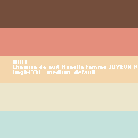 Chemise de nuit flanelle femme Joyeux Noël