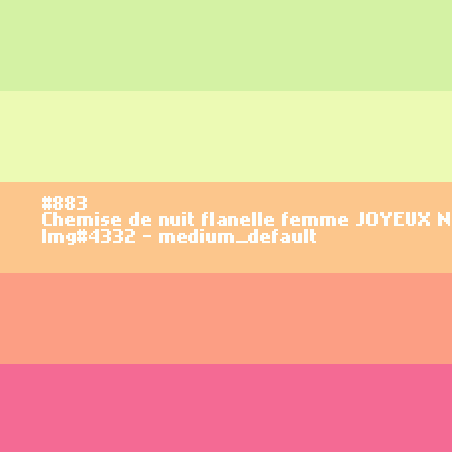 Chemise de nuit flanelle femme Joyeux Noël