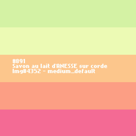 Savon au lait d'ANESSE sur corde