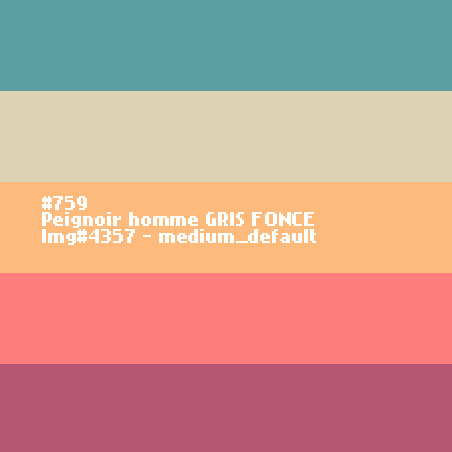 Peignoir homme Vison