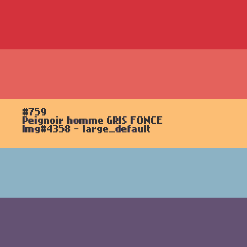 Peignoir homme Vison