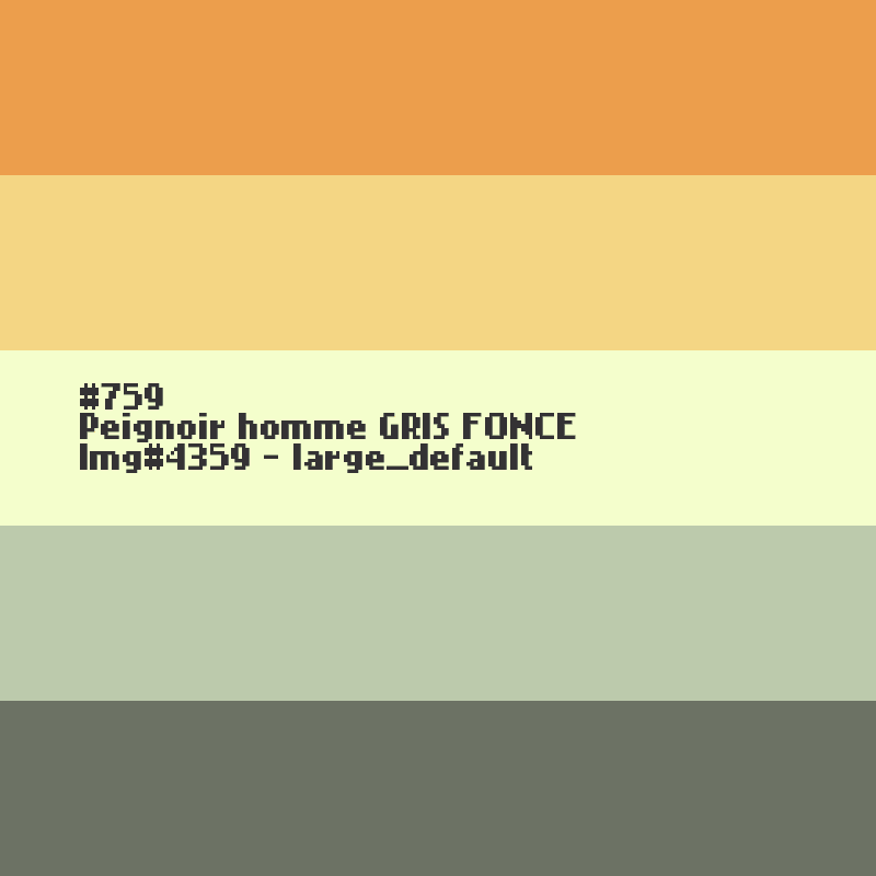 Peignoir homme Vison