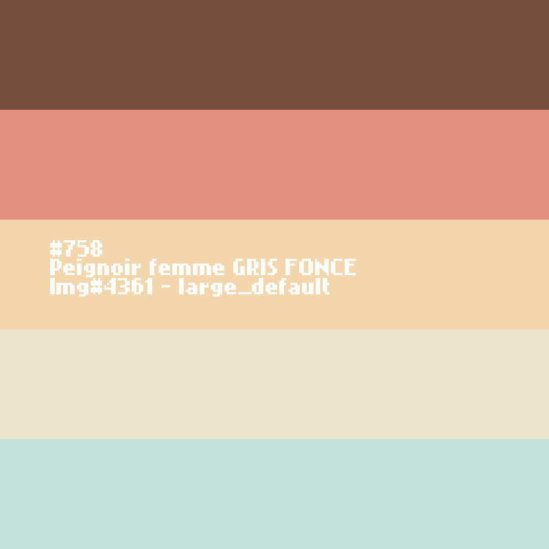 Peignoir femme Vison