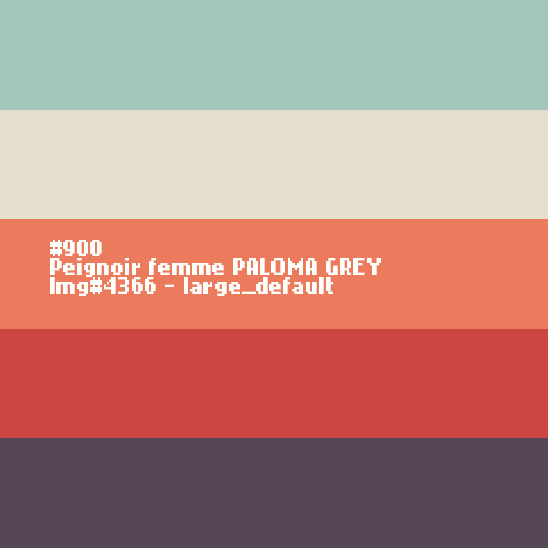 Peignoir femme Paloma Grey