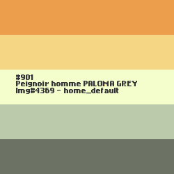 Peignoir homme Paloma Grey