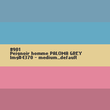 Peignoir homme Paloma Grey