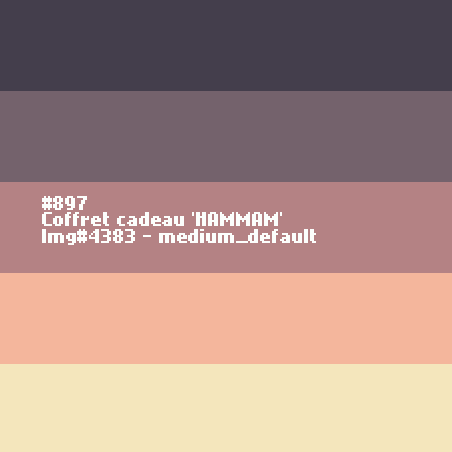 Coffret cadeau 'Hammam'
