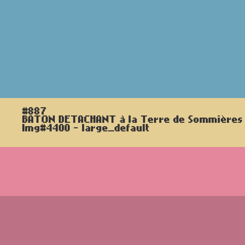 BATON DETACHANT à la Terre de Sommières