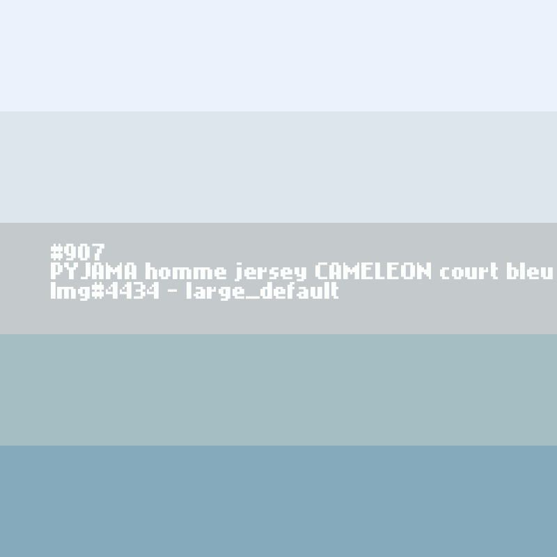 PYJAMA homme jersey CAMELEON court