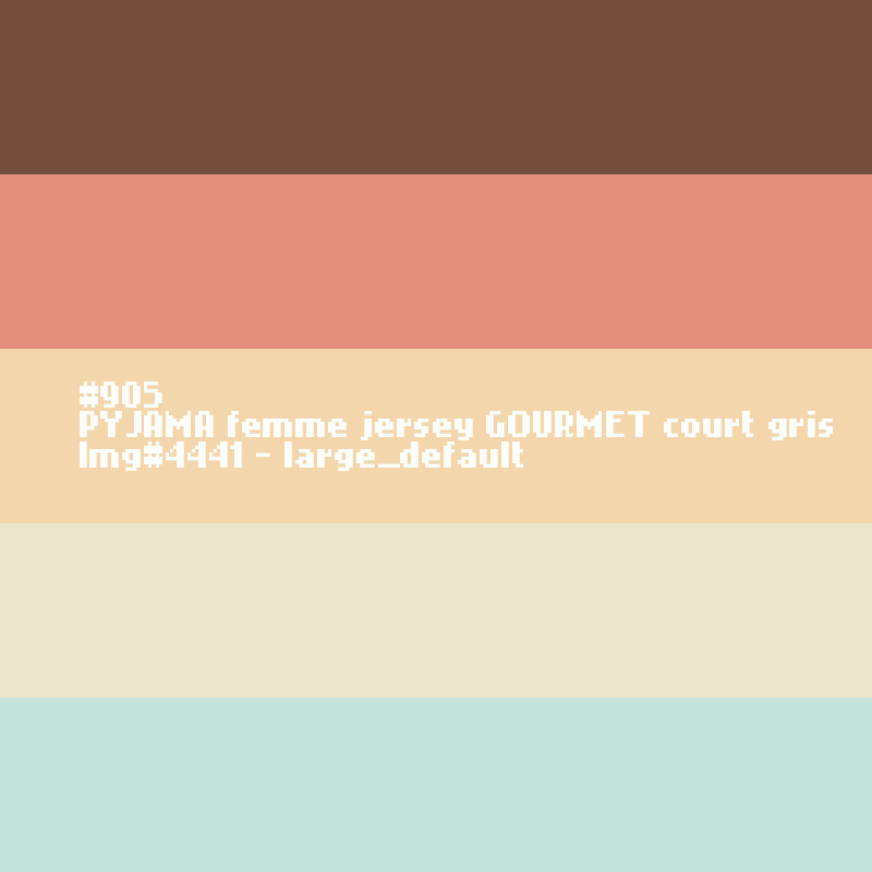 Korte blauwe pyjashort voor vrouwen GOURMET