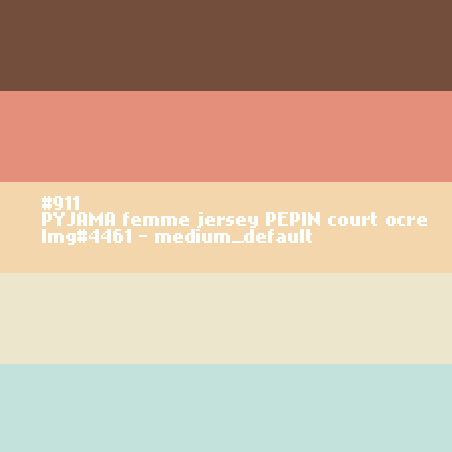 PYJAMA femme jersey PEPIN court