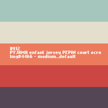 PYJAMA enfant jersey PEPIN court