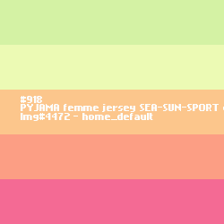 PYJAMA femme jersey SEA-SUN-SPORT court