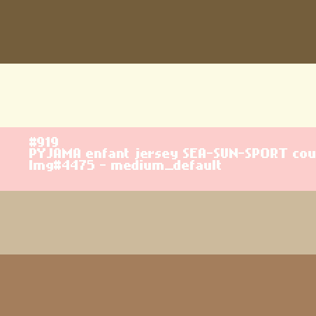 PYJAMA enfant jersey SEA-SUN-SPORT court