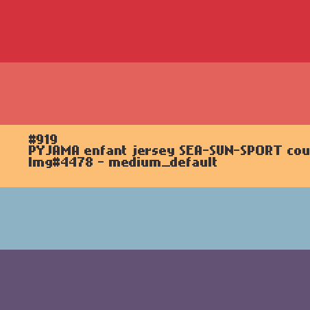 Zomerpyjashort voor kinderen SEA-SUN-SPORT