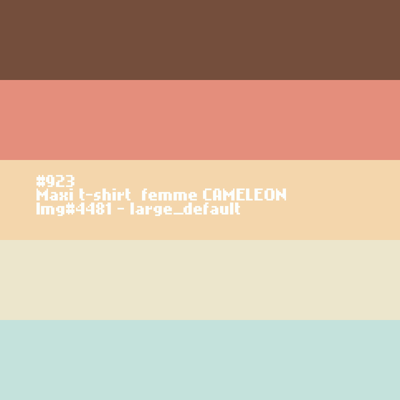 Nachthemd voor dames Kameleon