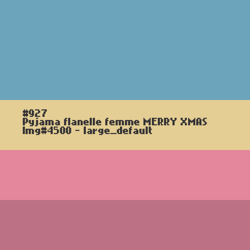 Pyjama flanelle femme Merry Xmas