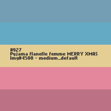 Flanellen pyjama voor dames MERRY XMAS