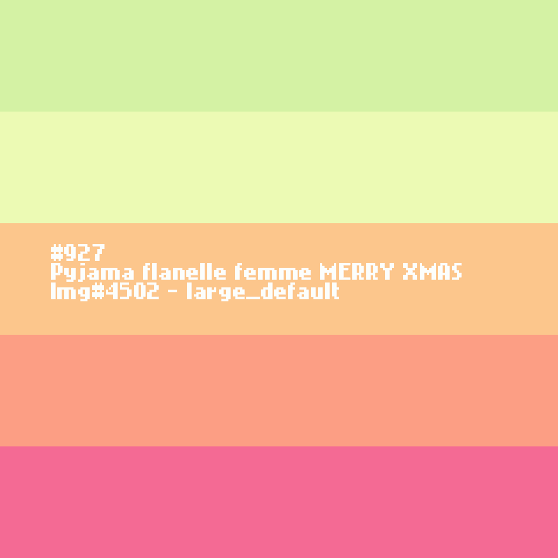 Pyjama flanelle femme Merry Xmas