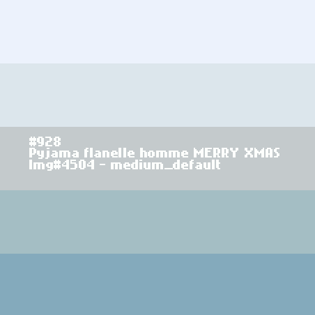 Pyjama flanelle homme Merry Xmas