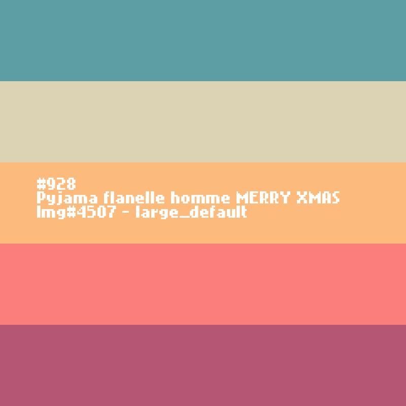 Pyjama flanelle homme Merry Xmas