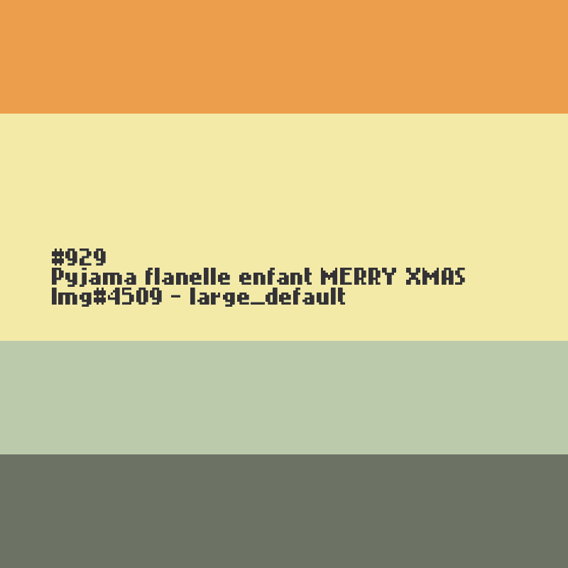 Pyjama flanelle enfant Merry Xmas