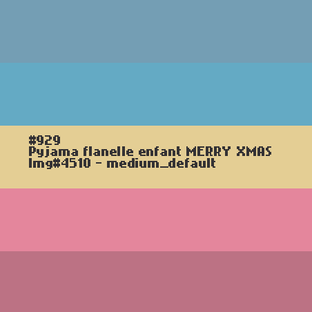 Flanellen pyjama voor kinderen MERRY XMAS