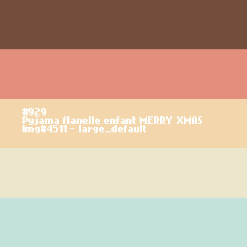 Flanellen pyjama voor kinderen MERRY XMAS