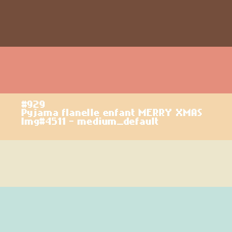 Pyjama flanelle enfant Merry Xmas