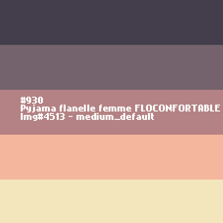 Pyjama flanelle femme FLOCONFORTABLE