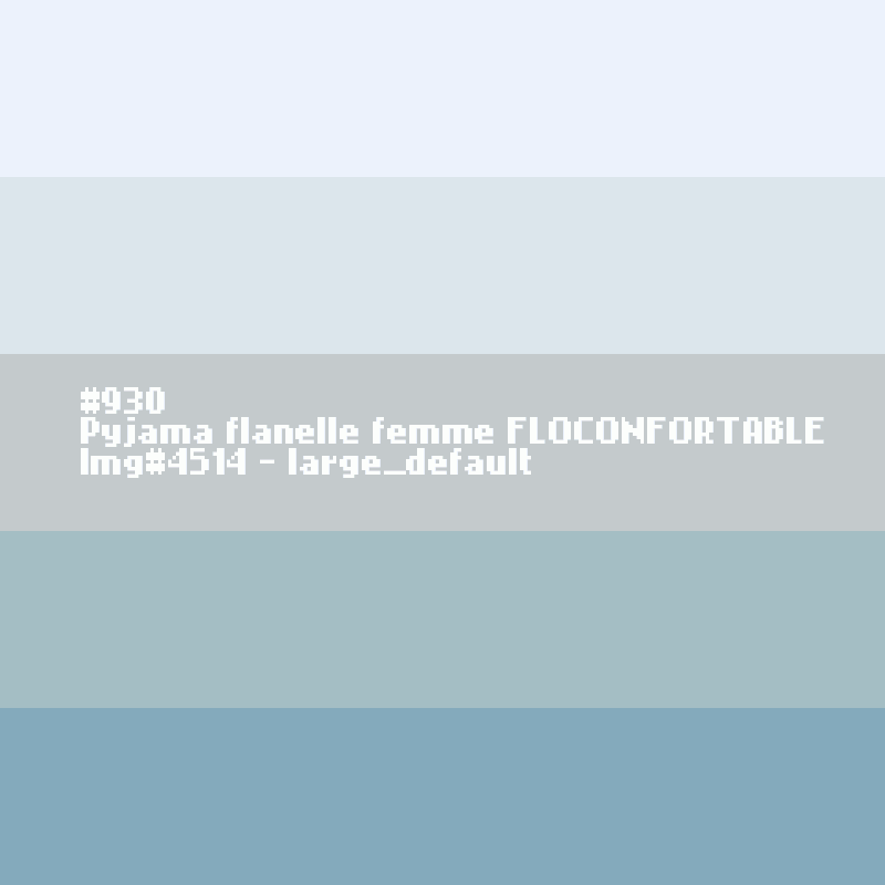 Flanellen pyjama voor dames FLOCONFORTABLE