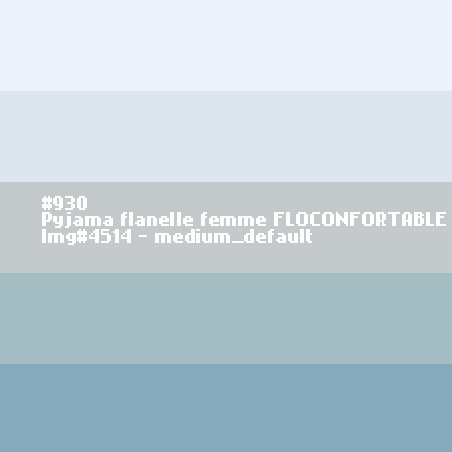 Pyjama flanelle femme FLOCONFORTABLE