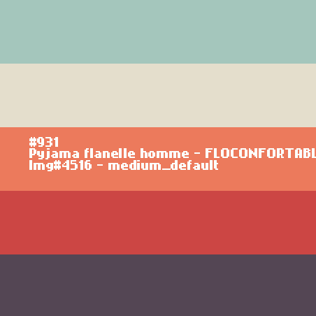 Pyjama flanelle homme FLOCONFORTABLE