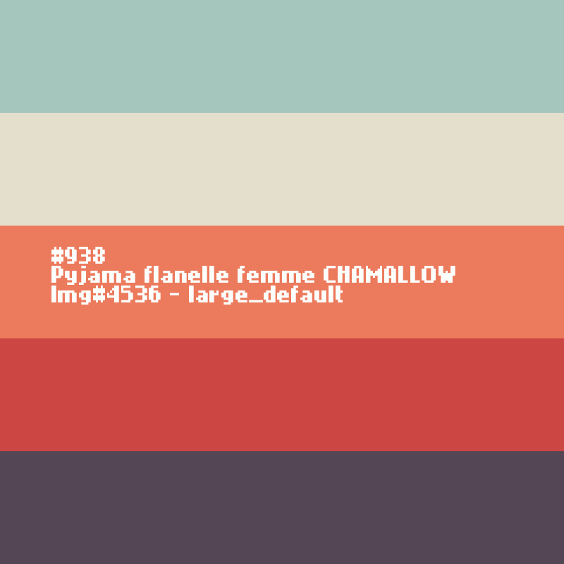 Pyjama flanelle femme CHALOUPE