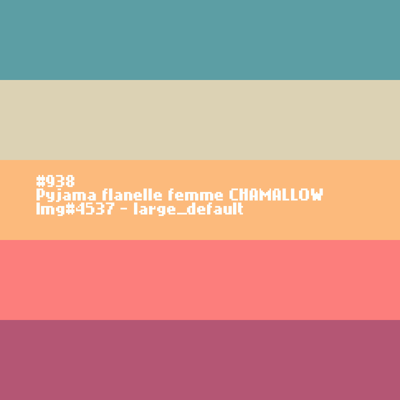 Pyjama flanelle femme CHALOUPE