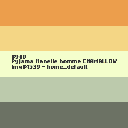 Flanellen pyjama voor mannen CHALOUPE